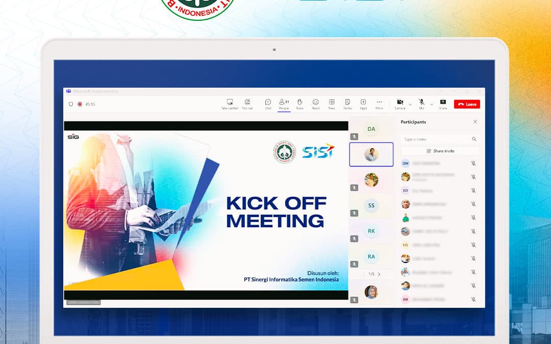 Semen Baturaja dan SISI Gelar Kick Off Implementasi Maintenance System Online