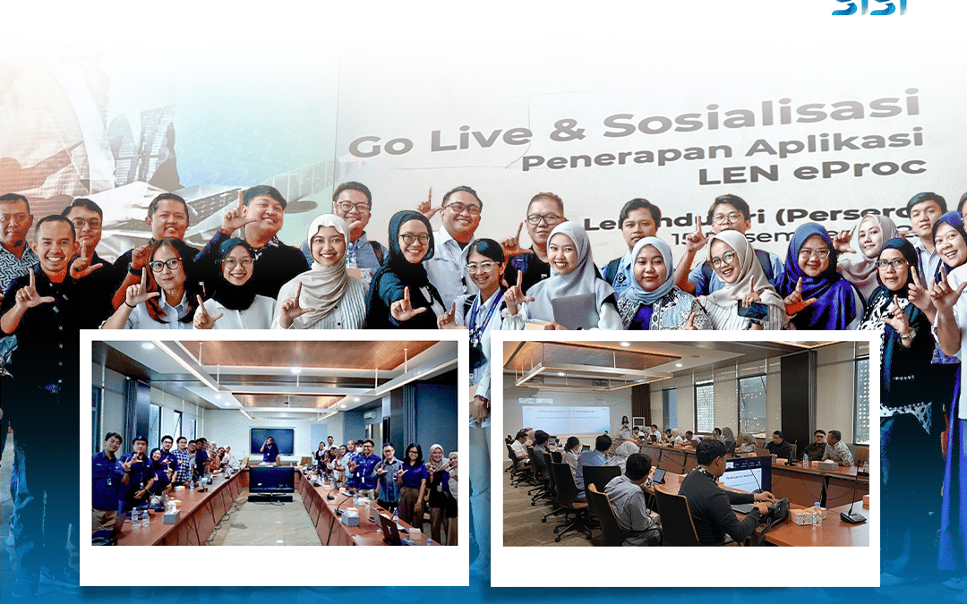 Perkuat Sinergi Digital, SISI & PT Len Industri (Persero) Gelar Sosialisasi Go-Live E-Procurement