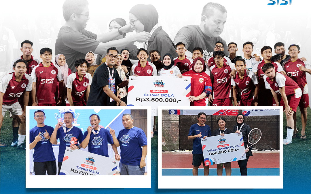 Semangat Sinergi! SISI Borong 3 Gelar Juara di Ajang SIG Unity Fest 2025