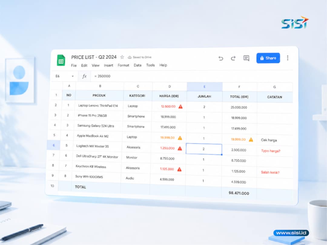 Ucapkan Selamat Tinggal pada Human Error, Manfaatkan Sinkronisasi Katalog Digital